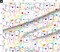 Dog Doodle Colorful Puppies Cute Art Fun Playful Rescue Dogs Custom Printed Fabric by Spoonflower Various Fabrics by the Yard or Fat Quarter